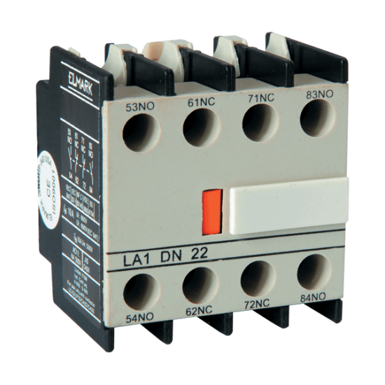 AUXILIARY CONTACS FOR CONTACTOR LT01- DN02 2NC