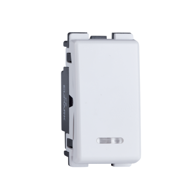 LECCE ONE BUTTON ONE WAY SWITCH WITH LIGHT LECCE ONE BUTTON ONE WAY SWITCH WITH LIGHT