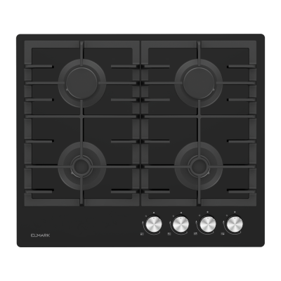 Γυάλινη Εντοιχιζόμενη Εστία Υγραερίου Αυτόνομη 30cm (300071) 60cm EL-60GH096