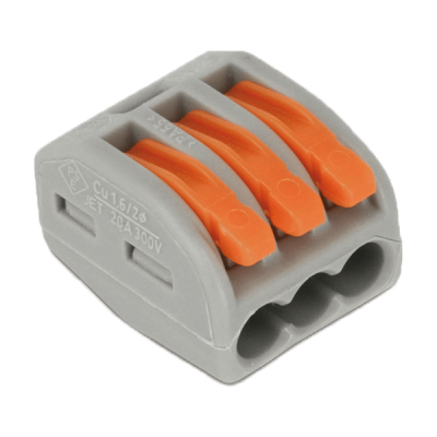 THREE CONDUCTOR TERMINAL BLOCK 4mm² THREE CONDUCTOR TERMINAL BLOCK 4mm²