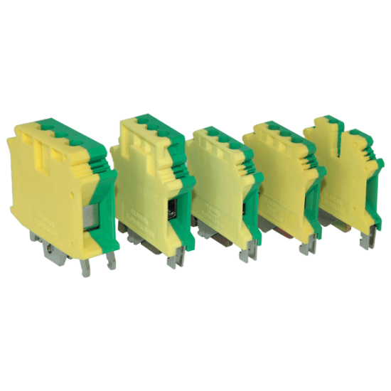 FIXED TERMINAL BLOCK 5JD YELLOW/GREEN