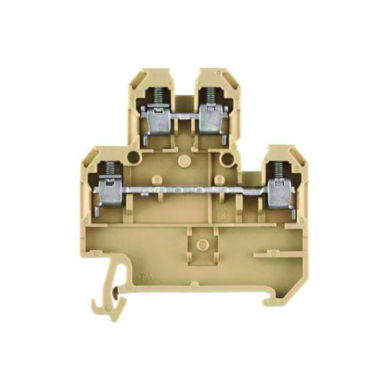 TERMINAL BLOCK DDTB4/5N DOUBLE DECK BAIGE