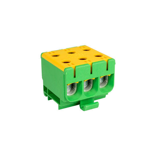 Κλέμα ράγας DIN 3x1,5-16mm² κίτρινο/πράσινο Κλέμα ράγας DIN 3x1,5-16mm² κίτρινο/πράσινο