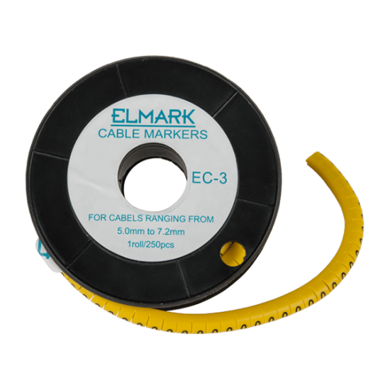 CABLE TAGS EC- 3- 3 5.0- 7.2