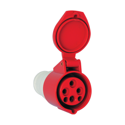 MOVABLE INDUSTRIAL SOCKET HT-224 32A IP44 3P+E 400V MOVABLE INDUSTRIAL SOCKET HT-224 32A IP44 3P+E 400V