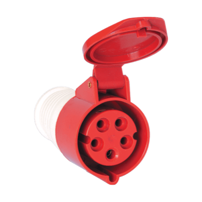 MOVABLE INDUSTRIAL SOCKET HT-235 63A IP44 3P+N+E 400V MOVABLE INDUSTRIAL SOCKET HT-235 63A IP44 3P+N+E 400V