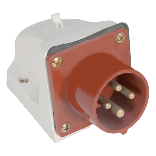 FIXED INDUSTRIAL PLUG HT-514 16А IP44 3P+E 400V