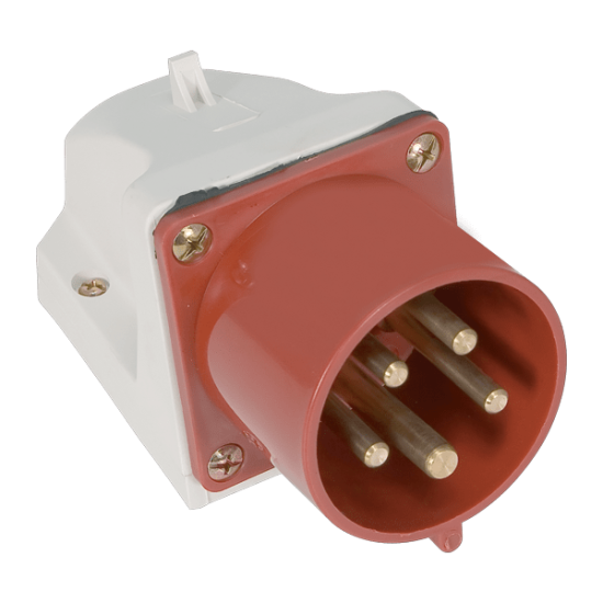 FIXED INDUSTRIAL PLUG HT-515 16А IP44 3P+N+E 400V