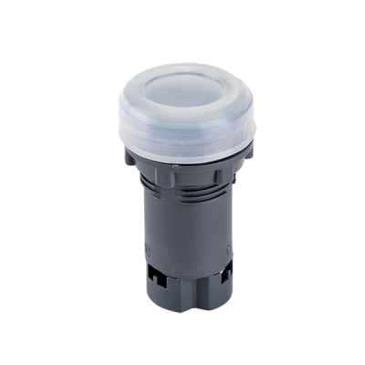 BUTTON EL- EA25 NO+NC BLACK IP44