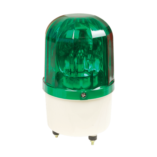 SIGNAL LIGHT+ SIREN LTE1101J- G 12V GREEN