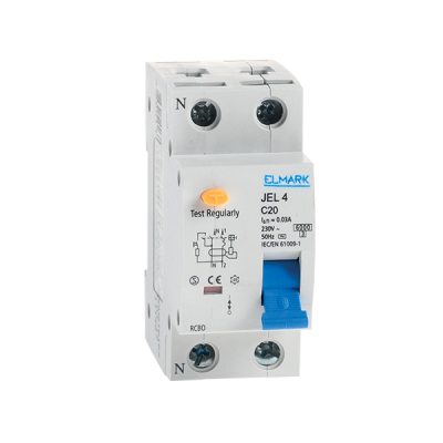 RESIDUAL CURRENT OPERATED CIRCUIT BREAKER JEL4 6kA 40A/30mA RESIDUAL CURRENT OPERATED CIRCUIT BREAKER JEL4 6kA 40A/30mA