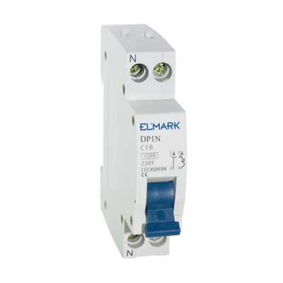 MCB DP1N 6A 1P+N 4.5kA CURVE C