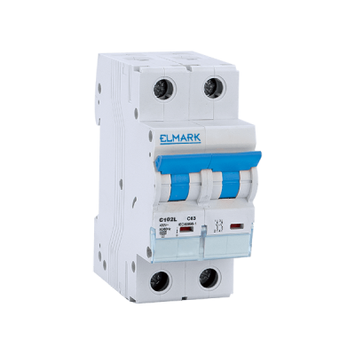 NEW MCB C102L 16A 2P 10kA CURVE C NEW MCB C102L 16A 2P 10kA CURVE C