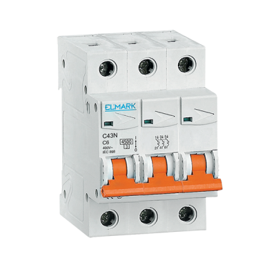 MCB C43N 20A 3P 4.5kA CURVE C MCB C43N 20A 3P 4.5kA CURVE C
