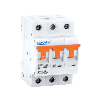 NEW MCB C43N 32A 3P 4.5kA CURVE C NEW MCB C43N 32A 3P 4.5kA CURVE C