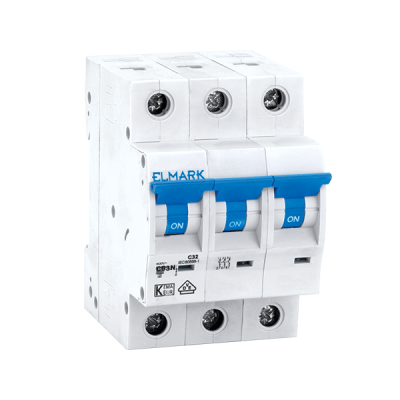 NEW MCB C63N 2A 3P 6kA CURVE B NEW MCB C63N 2A 3P 6kA CURVE B