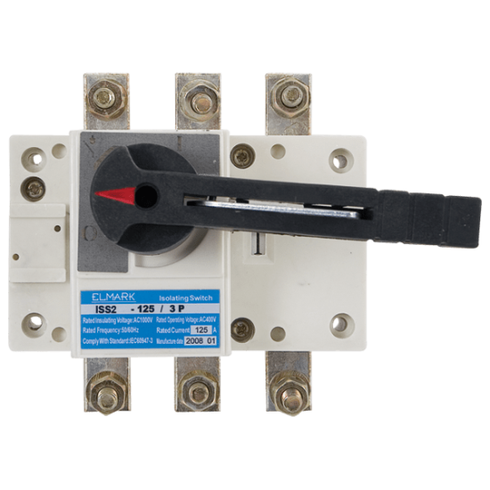 SWITCH DISCONNECTOR ISS2- 125 125A 4P WITH PROLONGED LEVER