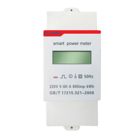 SINGLE-PHASE SMART METER ELM- KW10S 10kW