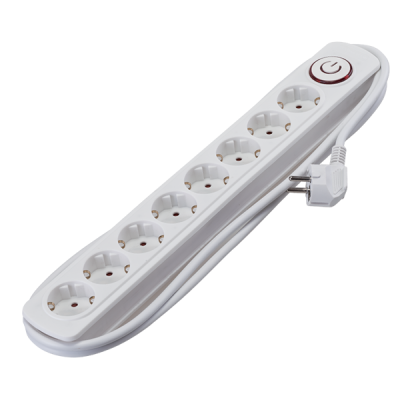 MULTIPLUG 8 HOLES H05VV- F 3G1.5mm2 2m WITH KEY MULTIPLUG 8 HOLES H05VV- F 3G1.5mm2 2m WITH KEY