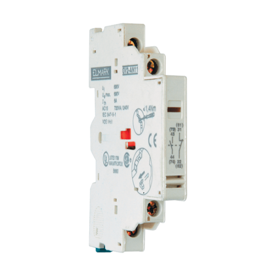 AUXILIARY CONTACT BLOCK TM2- AN11 UP TO 32A