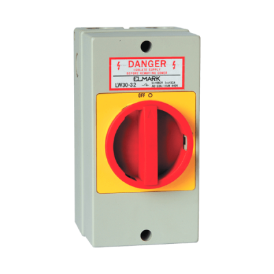 ROTARY SWITCH LW30- 63 63A 3P WITH EXTENSION AND LOCK