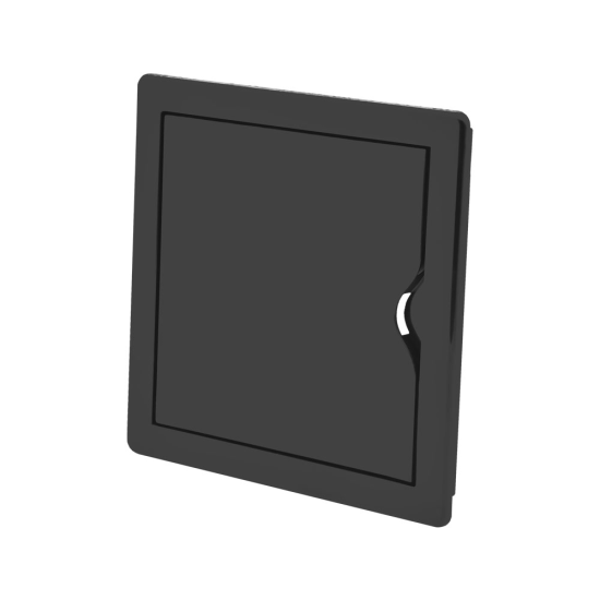 EL-803AGR PVC ΘΥΡΙΔΑ ΕΞΑΕΡΙΣΜΟΥ 20/20 185x185mm, GRAPHITE