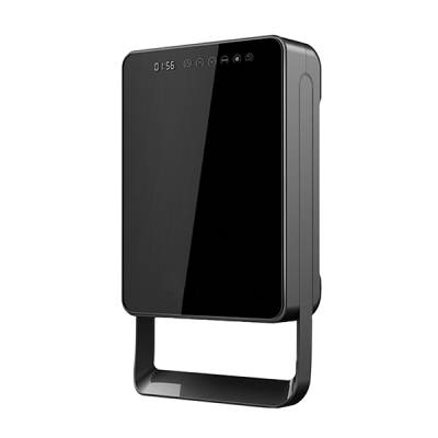 EL-20C Αερόθερμο Μπάνιου Τοίχου Μαύρο 2000W