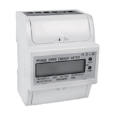DIN RAIL MOUNTED kWh METER EL-100SA-U 10(60)A 230V ONE TARIFF DIN RAIL MOUNTED kWh METER EL-100SA-U 10(60)A 230V ONE TARIFF