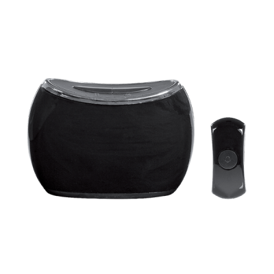 WIRELESS DOORBELL 5025 DC 36 MELODIES BLACK