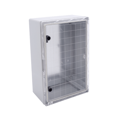 PLASTIC BOARD CP5014D ABS 500x400x245 TRANSPARENT DOOR IP65 PLASTIC BOARD CP5014D ABS 500x400x245 TRANSPARENT DOOR IP65