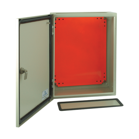 METAL DISTRIBUTION BOARD JXF 180/100/30 DOUBLE DOOR IP65