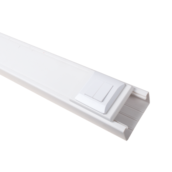 SINGLE FRAME FOR PLASTIC TRUNKING