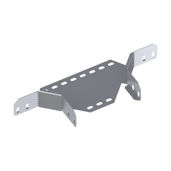 CT1 HOR. T-CONNECTOR, H:40; W:100, T:1