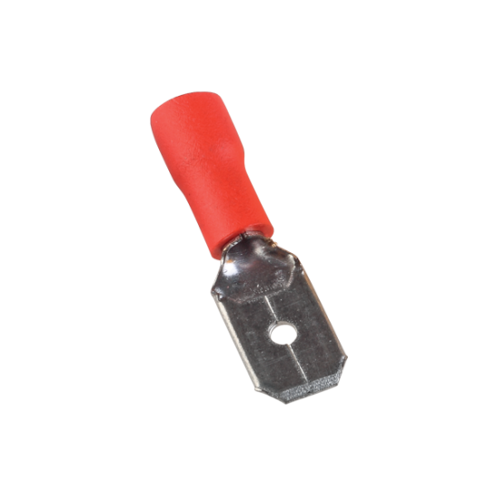 ISOLATED CABLE TERMINAL MDD MALE 1,25- 250 RED