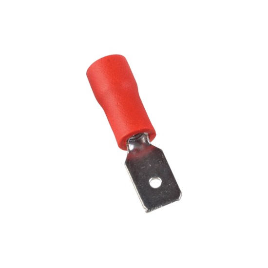 ISOLATED CABLE TERMINAL MDD MALE 1,25- 187 RED