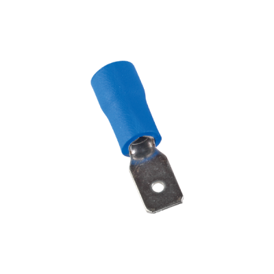 ISOLATED CABLE TERMINAL MDD MALE 2- 187 BLUE ISOLATED CABLE TERMINAL MDD MALE 2- 187 BLUE