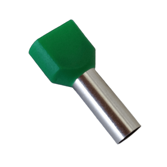 TWIN ISOLATED CABLE TERMINAL TЕ6014/GREEN