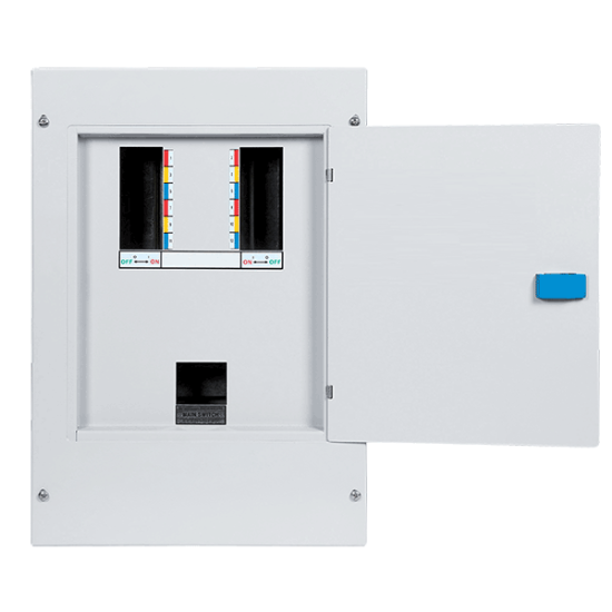 METAL DISTRIBUTION BOX DELTA- 3PHASE 6 WAYS