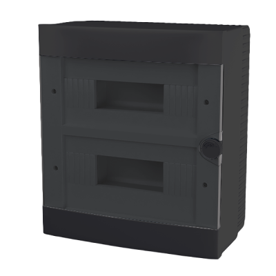 ΠΛΑΣΤΙΚΟΣ ΠΙΝΑΚΑΣ ΕΠΙΤΟΙΧΟΣ 24 ΘΕΣΕΩΝ (2X12), ΜΑΥΡΟΣ ΠΛΑΣΤΙΚΟΣ ΠΙΝΑΚΑΣ ΕΠΙΤΟΙΧΟΣ 24 ΘΕΣΕΩΝ (2X12), ΜΑΥΡΟΣ