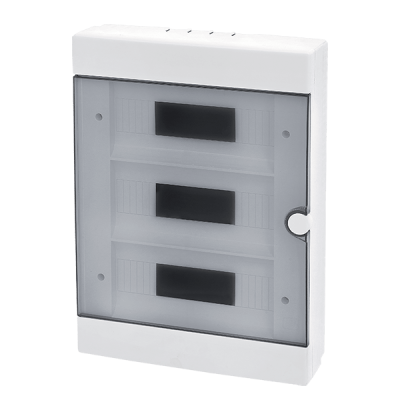PLASTIC DISTRIBUTION BOX ATTIS 3x12 WAYS SURFACE MOUNT PLASTIC DISTRIBUTION BOX ATTIS 3x12 WAYS SURFACE MOUNT