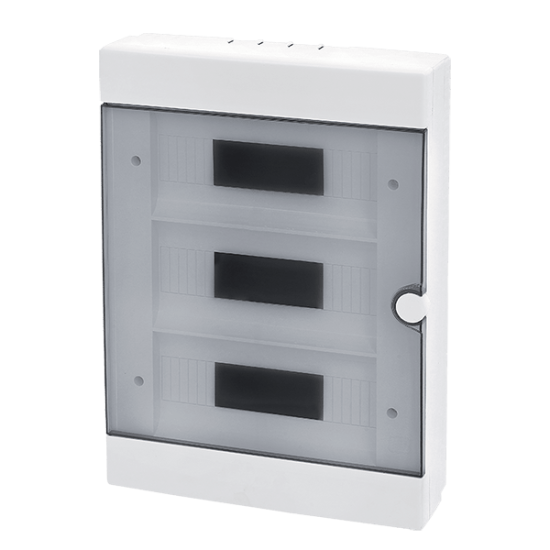 PLASTIC DISTRIBUTION BOX ATTIS 3x12 WAYS SURFACE MOUNT PLASTIC DISTRIBUTION BOX ATTIS 3x12 WAYS SURFACE MOUNT