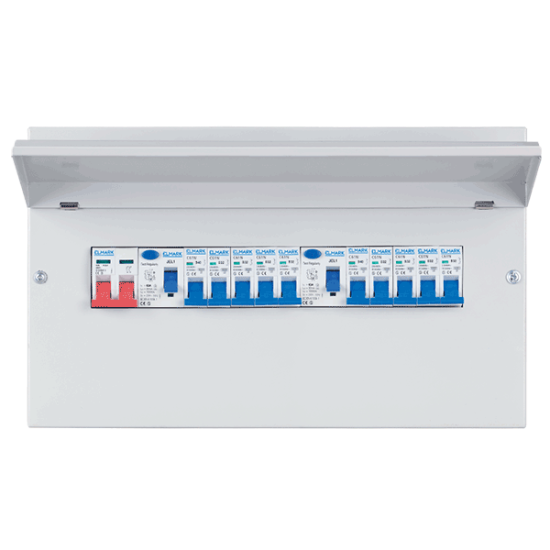 METAL CONSUMER UNIT SIGMA 16 WAYS SET