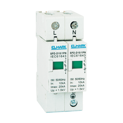 SURGE ARRESTER SPD- D5/1pN In 5kA SURGE ARRESTER SPD- D5/1pN In 5kA