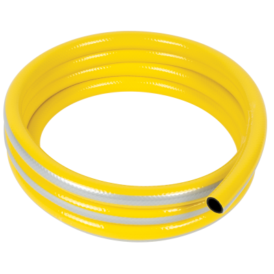 PVC ΛΑΣΤΙΧΟ ΠΟΤΙΣΜΑΤΟΣ 1/2 30M, THREE LAYERED YELLOW