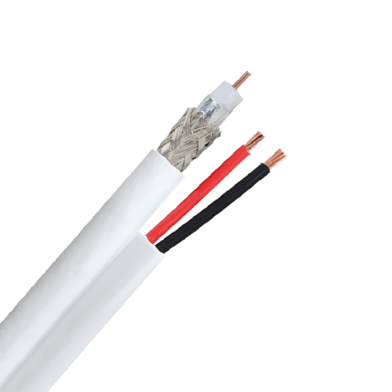 COAXIAL CABLE RG59 / + 2X0.5mm2