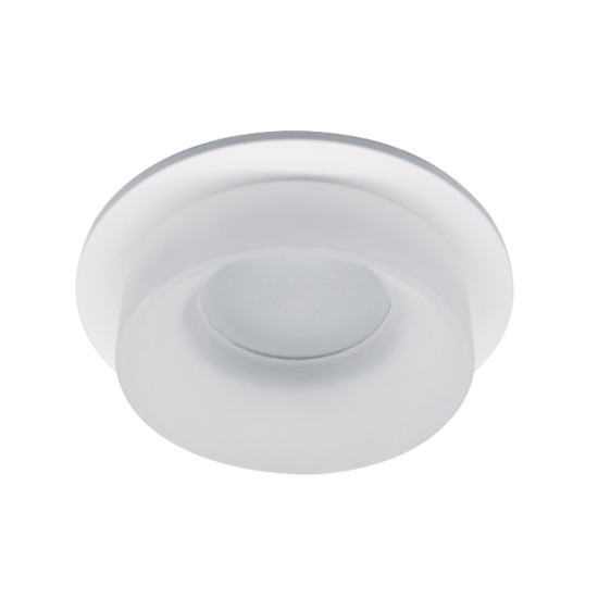 SA-045/1 SINGLE DOWNLIGHT ROUND WHITE/WHITE