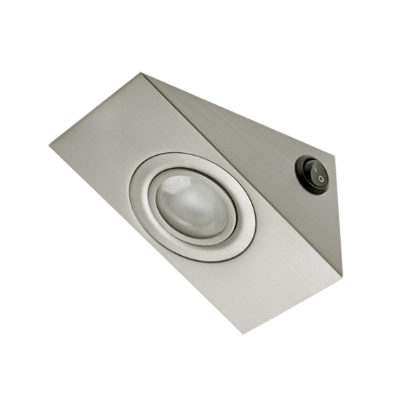 SPOTLIGHT SIM-155K WITH KEY SATIN NICKEL