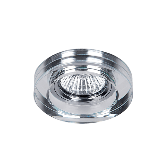 CRYSTAL SPOTLIGHT CR-778R/CL ROUND CLEAR GLASS