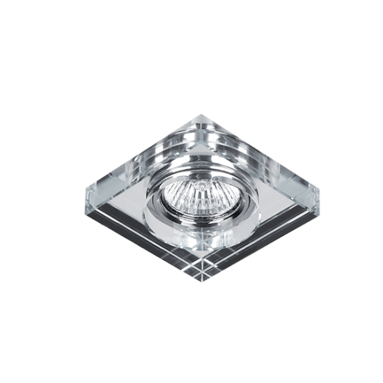 CRYSTAL SPOTLIGHT CR-778S/CL SQUARE CLEAR GLASS