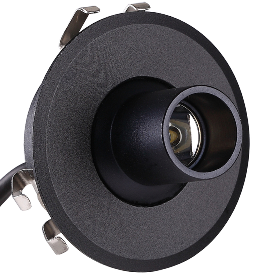 ΣΠΟΤ EL-CF03 LED CABINET LIGHT 12V/1W 4000K D39MM, BL.